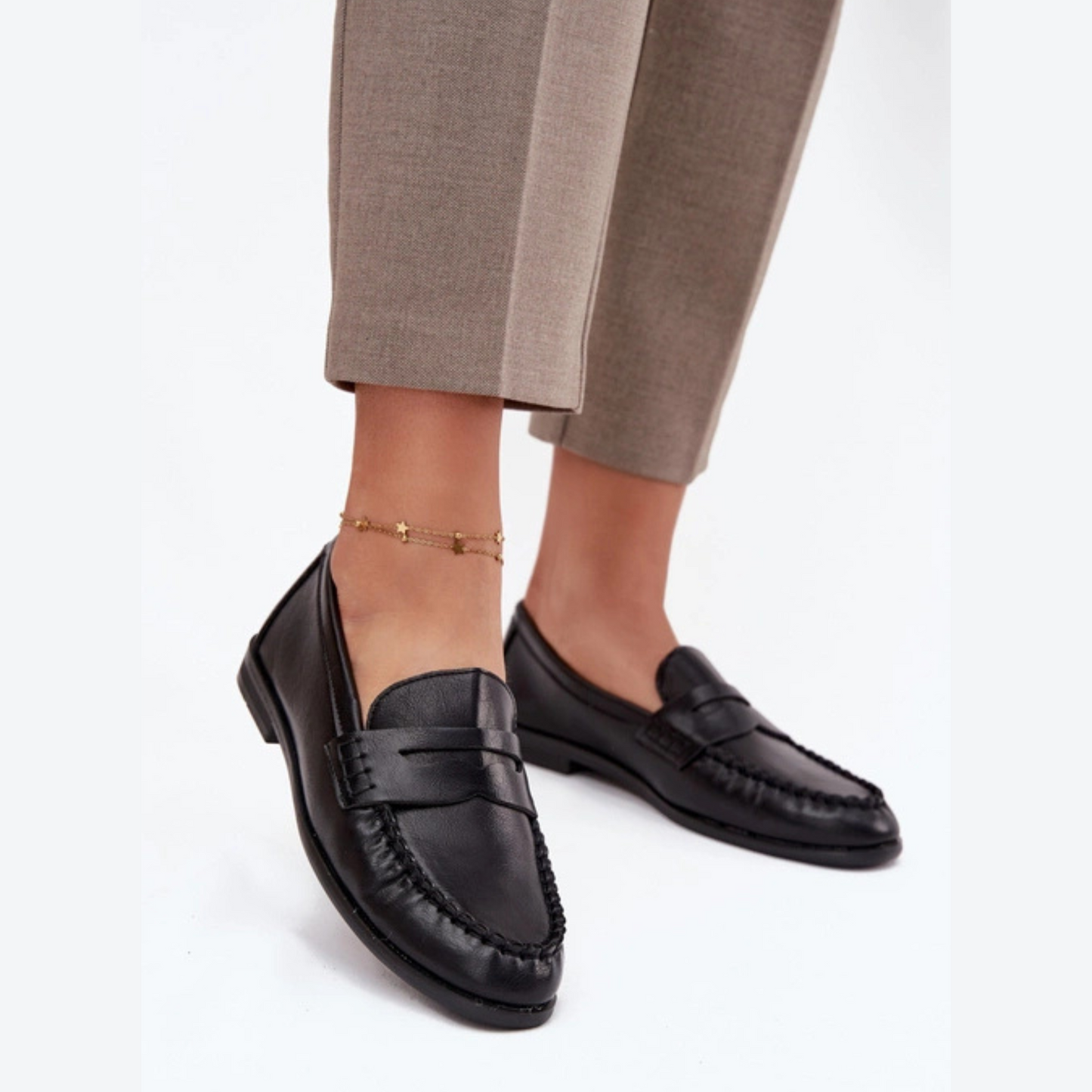 Mocassins Cuir Classiques– Confort et Chic