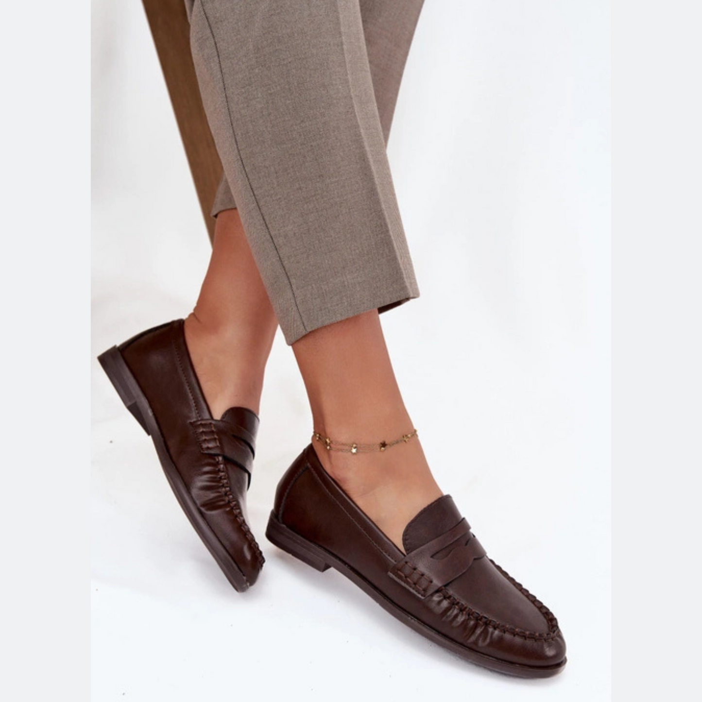 Mocassins Cuir Classiques– Confort et Chic