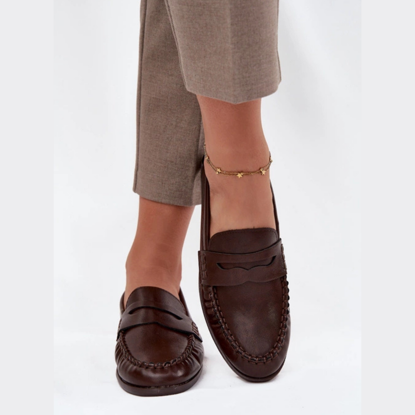 Mocassins Cuir Classiques– Confort et Chic