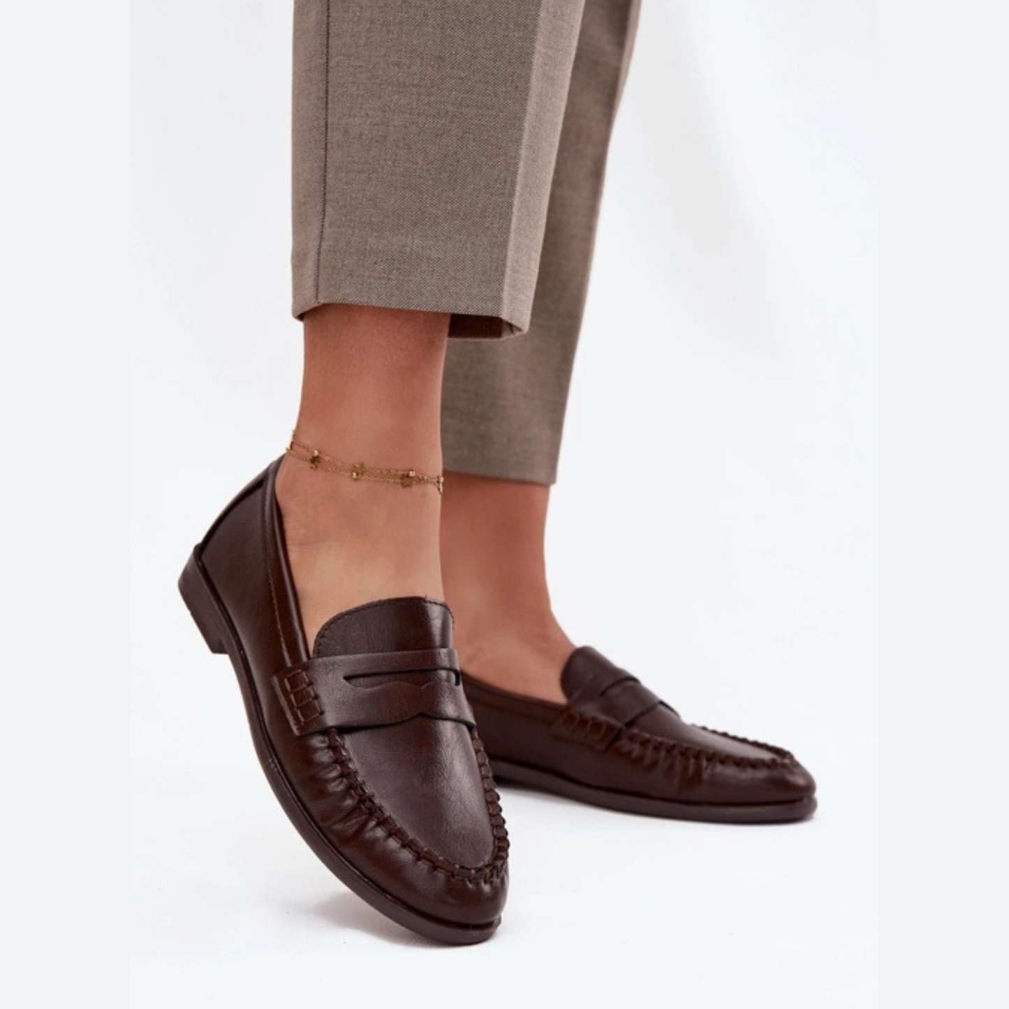 Mocassins Cuir Classiques– Confort et Chic