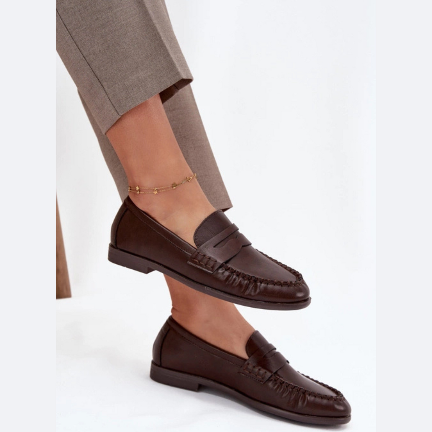 Mocassins Cuir Classiques– Confort et Chic