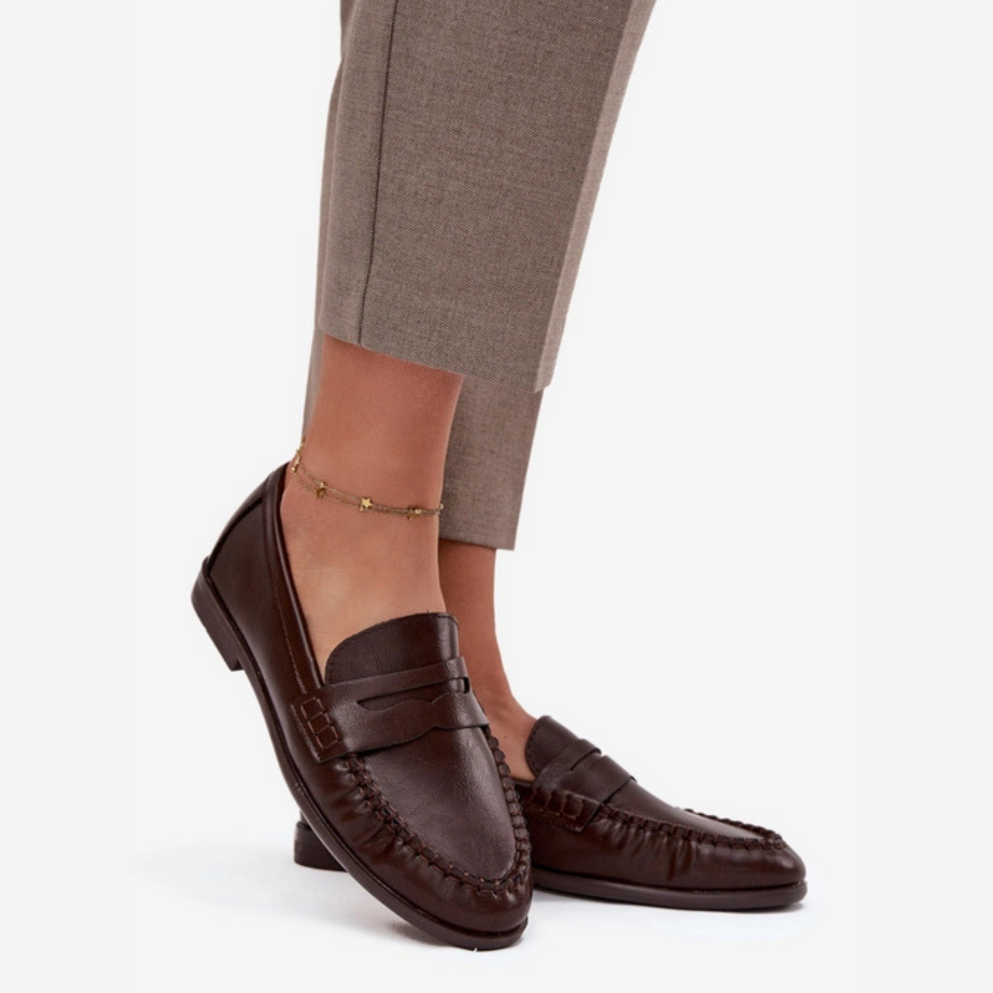 Mocassins Cuir Classiques– Confort et Chic