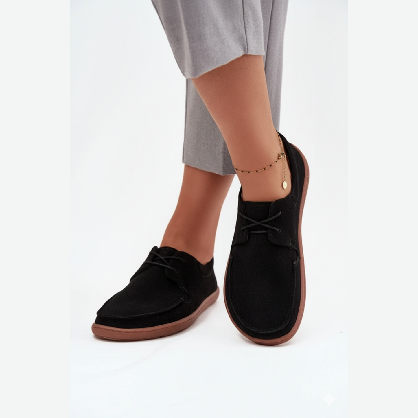 Mocassins légers confortables semelle fine – franges à l’avant