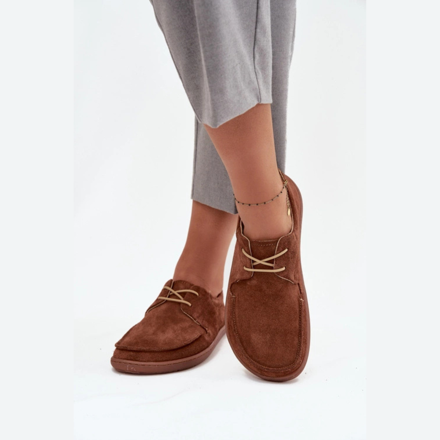 Mocassins légers confortables semelle fine – franges à l’avant