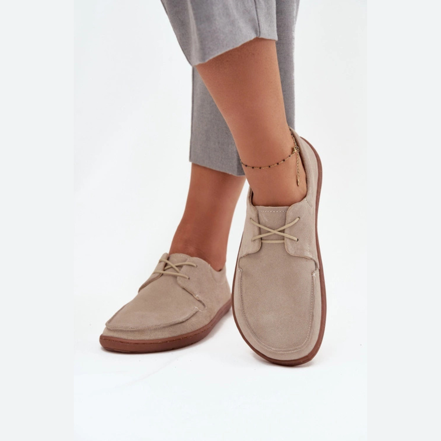 Mocassins légers confortables semelle fine – franges à l’avant