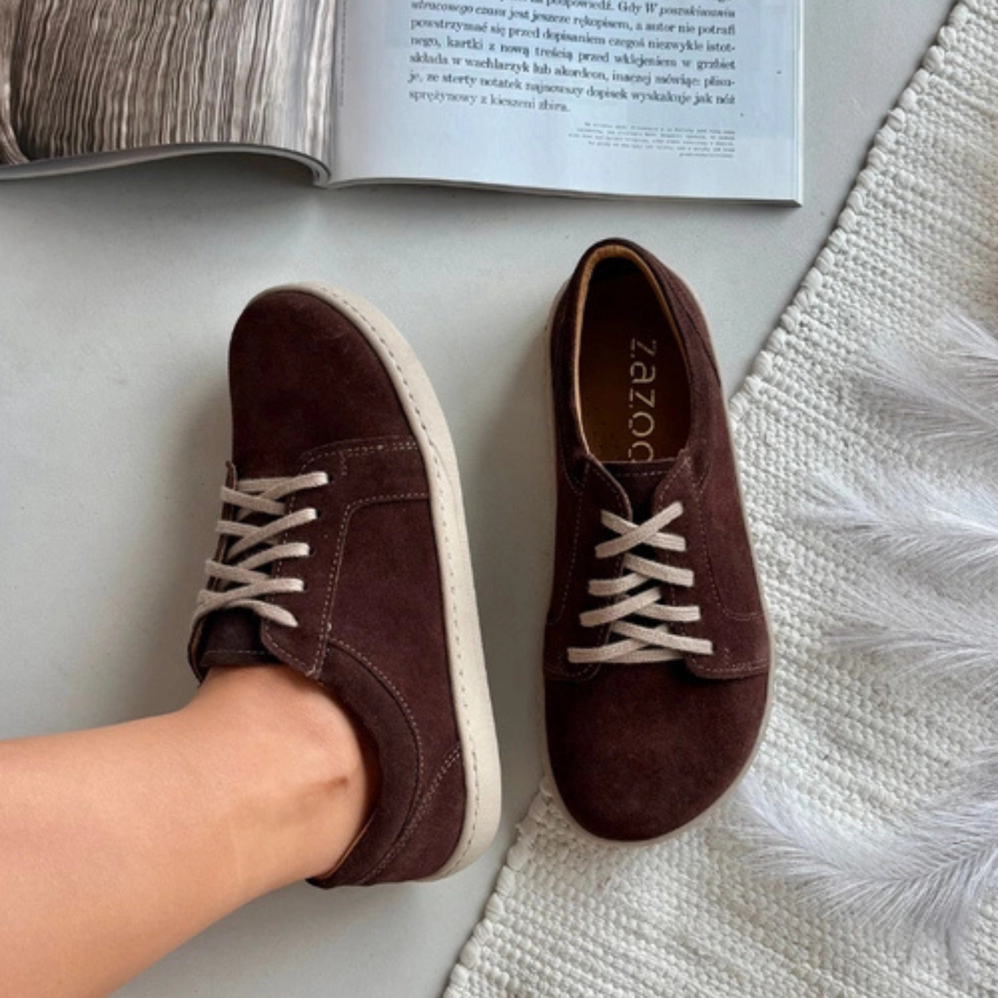 Baskets Féminines en Cuir – L’Alliance du Confort et du Style