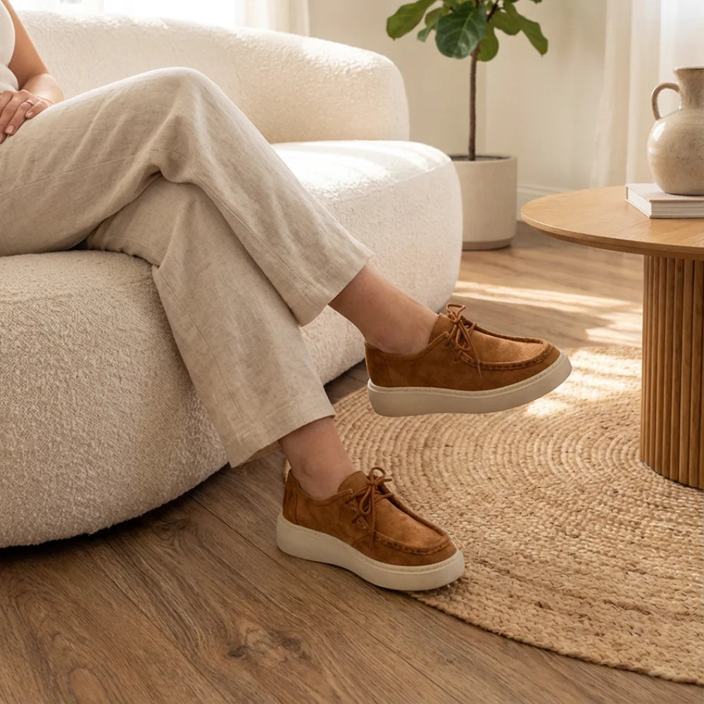 Mocassins Semelle Confort en Cuir – Légers et Souples