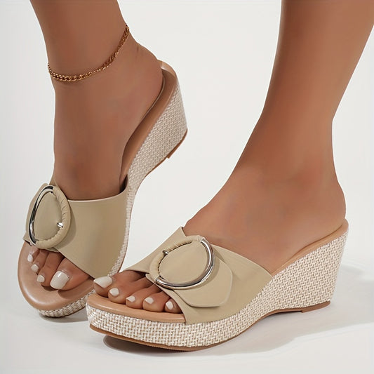 Sandales plateforme femme, style casual