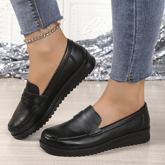 Mocassins à enfiler, confort quotidien