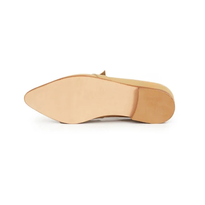 Mocassins Cuir Véritable – avec un nœud élégant àl’avan