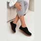 Mocassins légers confortables semelle fine – franges à l’avant