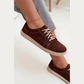Baskets Féminines en Cuir – L’Alliance du Confort et du Style