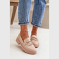 Loafers en cuir Détail Métallique – Style Moderne Confort