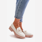 Loafers en cuir Détail Métallique – Style Moderne Confort