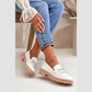 Loafers en cuir Détail Métallique – Style Moderne Confort