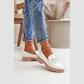 Loafers en cuir Détail Métallique – Style Moderne Confort