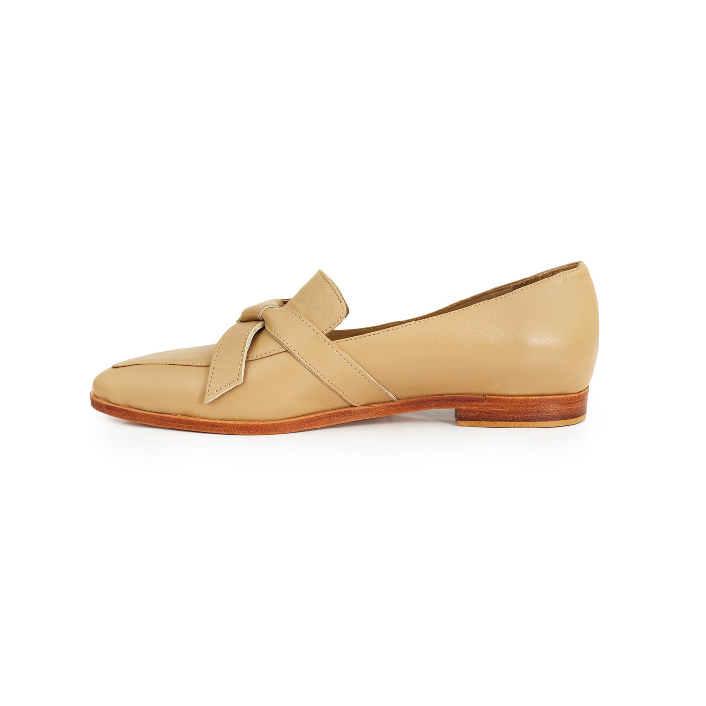 Mocassins Cuir Véritable – avec un nœud élégant àl’avan