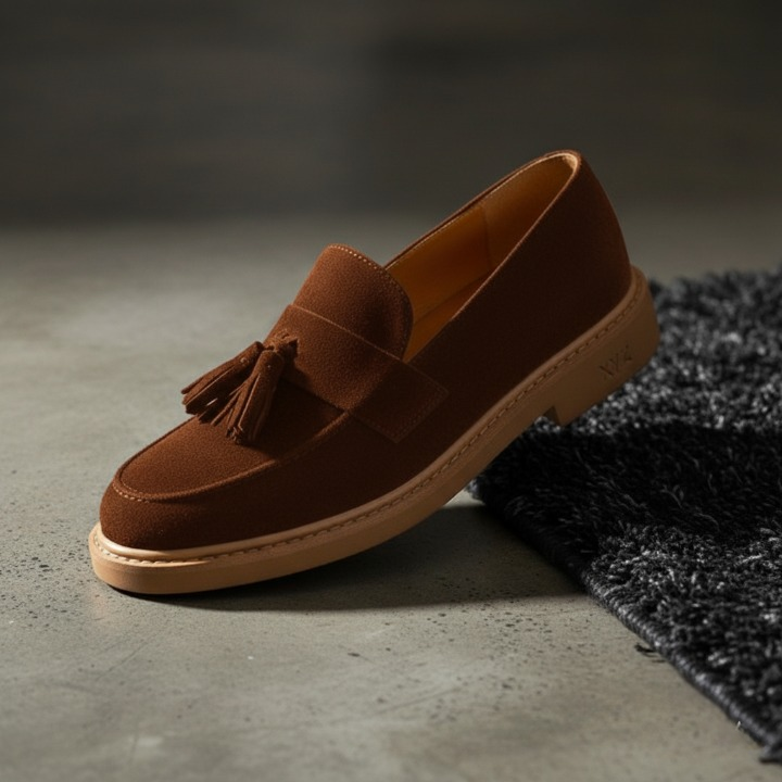 Loafers Féminins à Glands – Élégance Marocaine