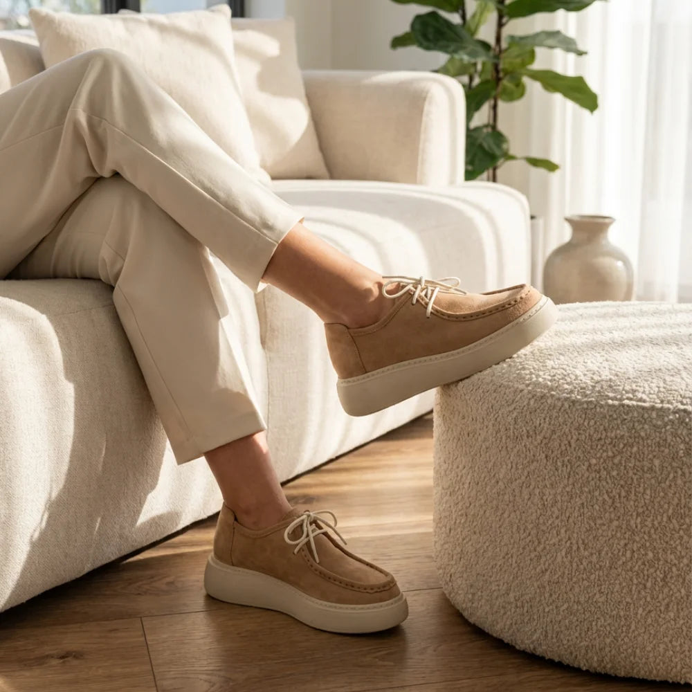 Mocassins Semelle Confort en Cuir – Légers et Souples